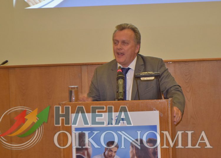 Κεντρική ομιλία υπ. βουλευτή της ΝΔ Γιώργου Κοντογιάννη στον Πύργο (φωτο)