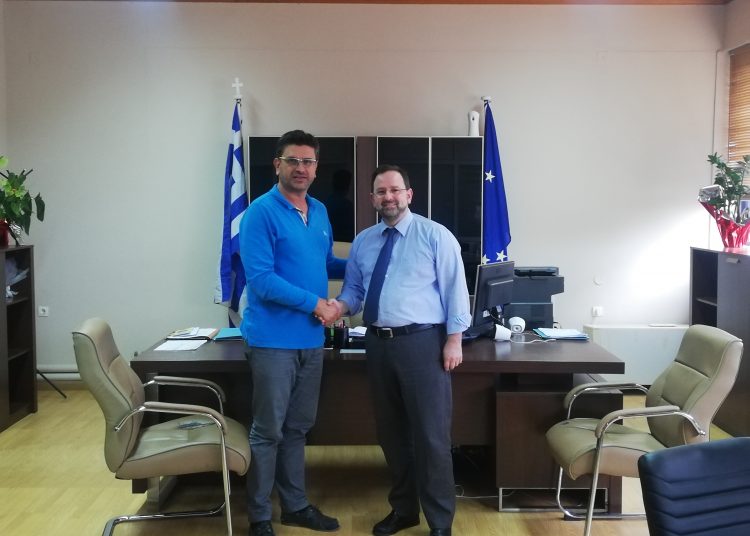 Επίσκεψη Κοροβέση στον Δήμαρχο Ανδραβίδας-Κυλλήνης