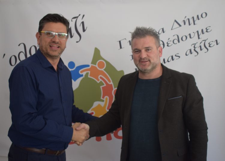 Παναγιώτης Βαγγελάκος Υποψηφιότητα δημοτικού συμβούλου με τον Γιάννη Λέντζα