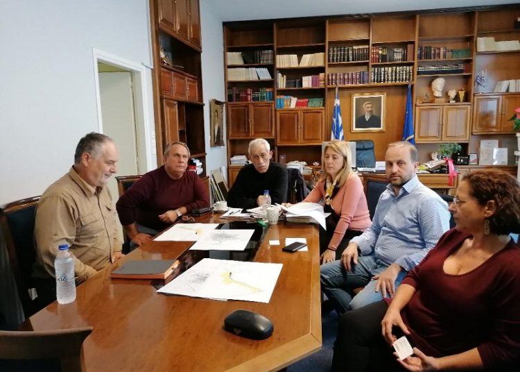 Συνάντηση Γ. Λυμπέρη με τον Εργοταξιάρχη της INTRAKAT – Η νέα σύγχρονη είσοδος της Αμαλιάδας