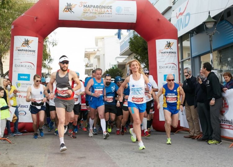Εκατοντάδες δρομείς από την Ελλάδα και το εξωτερικό στο 4ο Μαραθώνιο Ολυμπίας