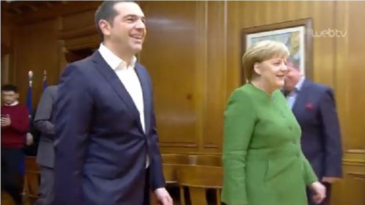 Διάλογοι Τσίπρα-Μέρκελ: Έρχεστε σε διαφορετική Ελλάδα -Ο λαός πέρασε δύσκολα