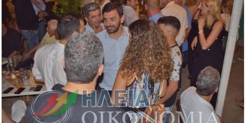 Η πολιτική εκδήλωση του Ανδρέα Νικολακόπουλου στον Πύργο(φωτο)