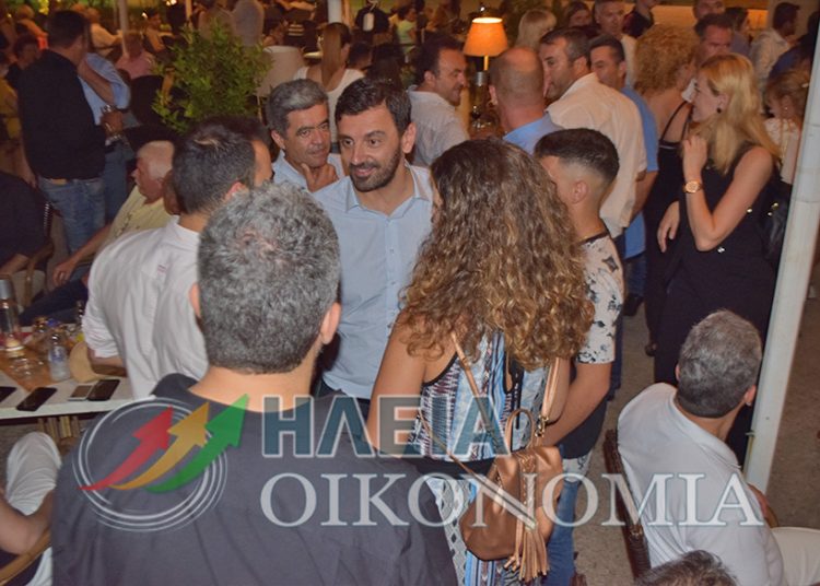 Η πολιτική εκδήλωση του Ανδρέα Νικολακόπουλου στον Πύργο(φωτο)