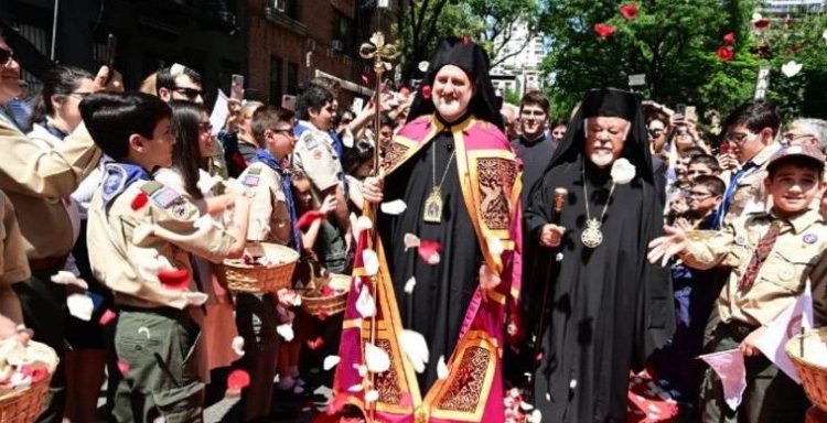 H ενθρόνιση του Αρχιεπισκόπου Αμερικής Ελπιδοφόρου