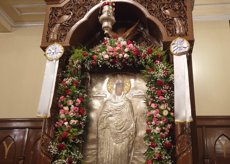 H Αγία που διώχνει την Κατάθλιψη, εορτάστηκε στον Ι. Ν. Αγίας Κυριακής Πύργου