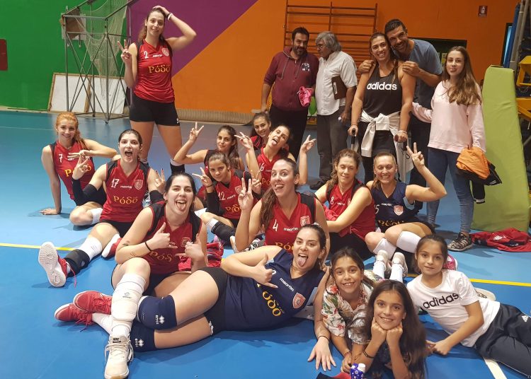 Μεγάλη εκτός έδρας νίκη για την ομάδα βόλει του Ολυμπιονίκη