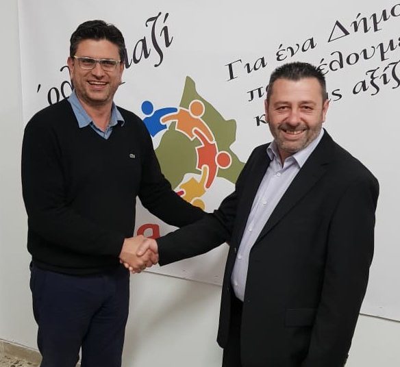 Ο Νικόλαος Σίνος υποψήφιος  με τον Γιάννη Λέντζα