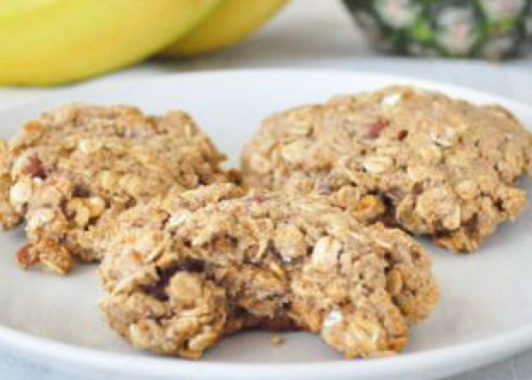 Μαλακά μπισκότα με νιφάδες βρώμης Fytro και μήλο