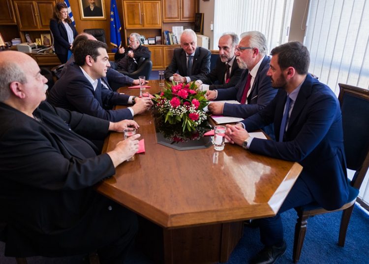 Αμαλιάδα: Σύσκεψη Αλέξη Τσίπρα με τον δήμαρχο Ήλιδας, φορείς του Νομού και της Π.Δ.Ε.