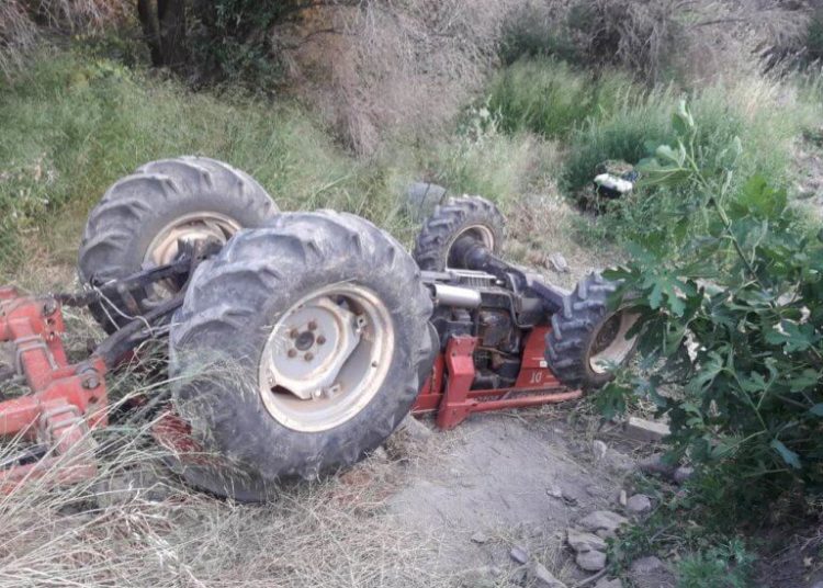 Τραγικός θάνατος 60χρονου από το Βούναργο που καταπλακώθηκε από το τρακτέρ του.