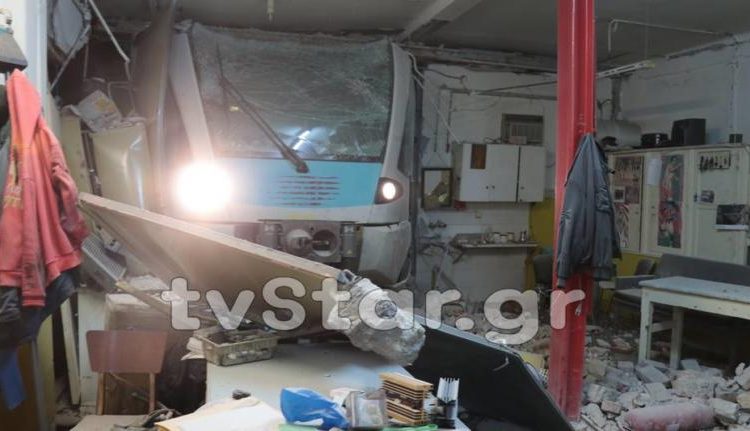 Εκτροχιάστηκε τρένο στη Λαμία – Τραυματίστηκε γυναίκα