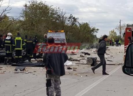 Σοβαρό τροχαίο στην Ε.Ο Πατρών-Πύργου – Νεκρός ο 67χρονος Ηλείος Δημήτρης Κυπραίου