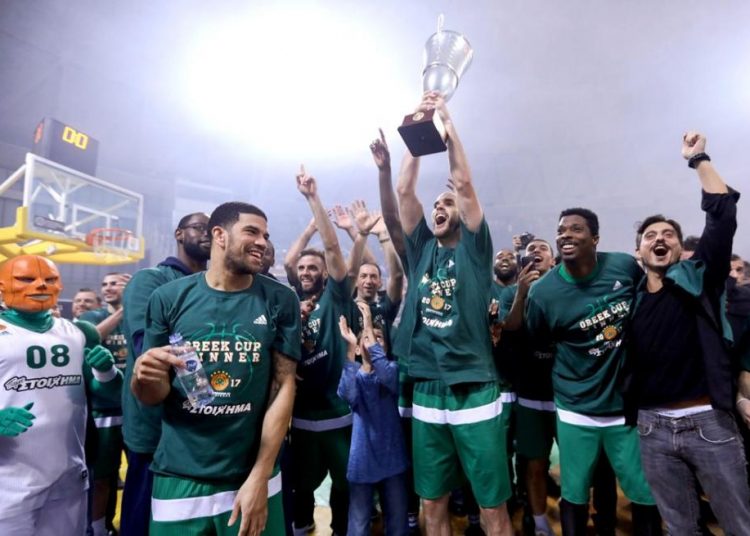 Μπάσκετ: Κυπελλούχος ο Παναθηναϊκός – Επικράτησε 68-59 του Άρη στον επεισοδιακό τελικό