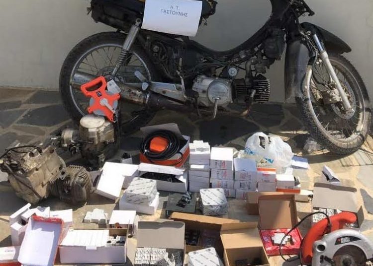 Εξιχνιάστηκαν κλοπές σε καταστήματα, οικία και σε εγκατάσταση βιολογικού καθαρισμού στην Ηλεία