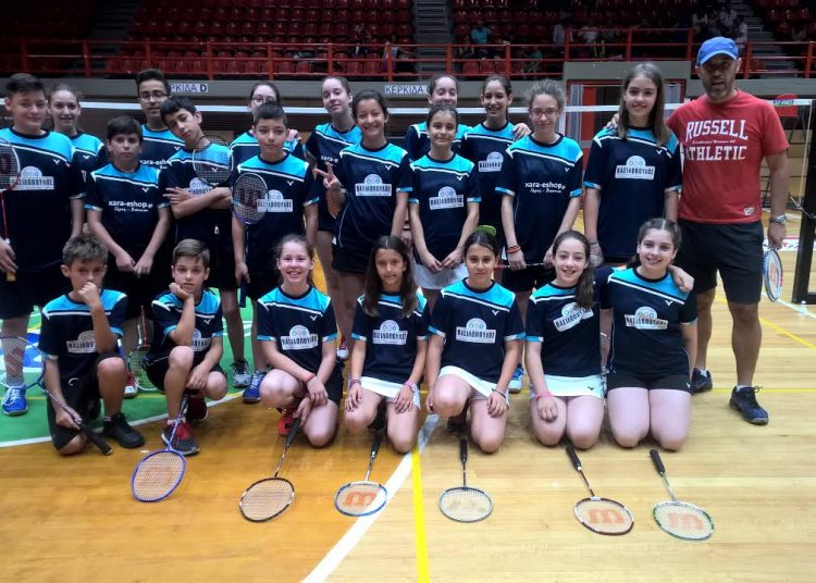 Έξι πανελλήνια μετάλλια ο Φιλαθλητικός μπάντμιντον στην Πάτρα