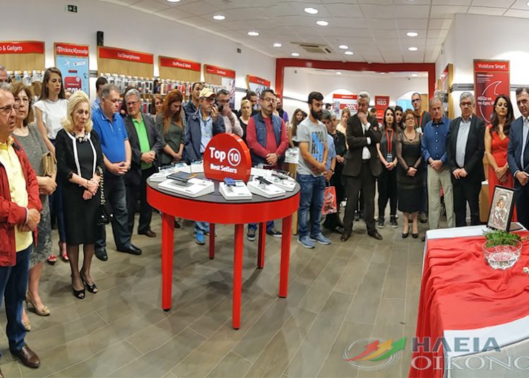 Εγκαίνια του ανανεωμένου χώρου Vodafone Shop Πύργου