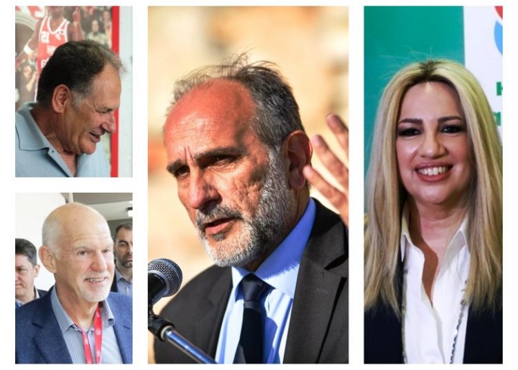 Γεννηματά, Παπανδρέου, Λαλιώτης στην Πάτρα για τον Κατσιφάρα