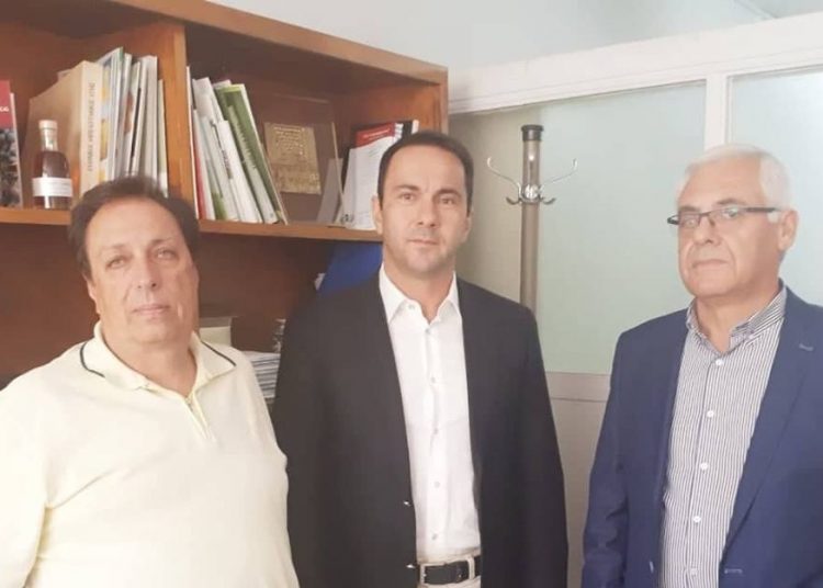 Συνάντηση στο υπουργείο Αγροτικής Ανάπτυξης για τα προβλήματα που αντιμετωπίζει το αμπελουργικό δυναμικό της Π.Δ.Ε.