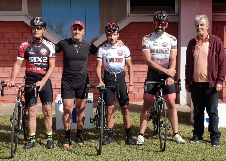 Πρωταθλητής ο Ποδηλατοδρόμος στους Έφηβους με τον Διονύση Δούζα- και Μάστερ Α με τον Διονύση Μπέρτσο στην Μεγαλόπολη