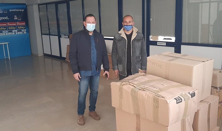 Δήμος Πύργου: Παραλαβή σχολικών μασκών της ΚΕΔΕ