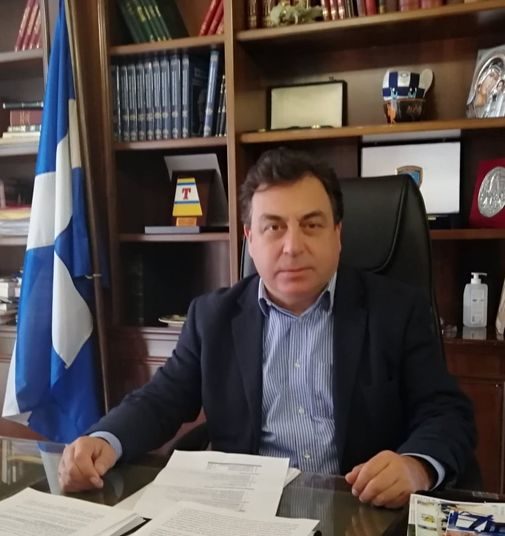 Ευχές Δημάρχου Πύργου Παναγιώτη  Αντωνακόπουλου