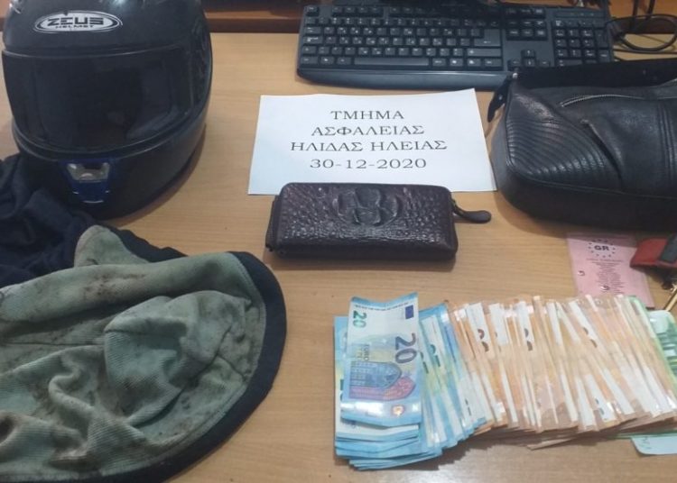 Συνελήφθη ο δράστης ληστειών σε περίπτερο και πεζή γυναίκα στην Ηλεία