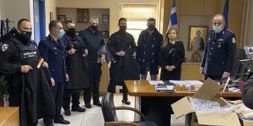 Δωρεά προς την Διεύθυνση Αστυνομίας Ηλείας από την Βουλευτή Διονυσία Αυγερινοπούλου