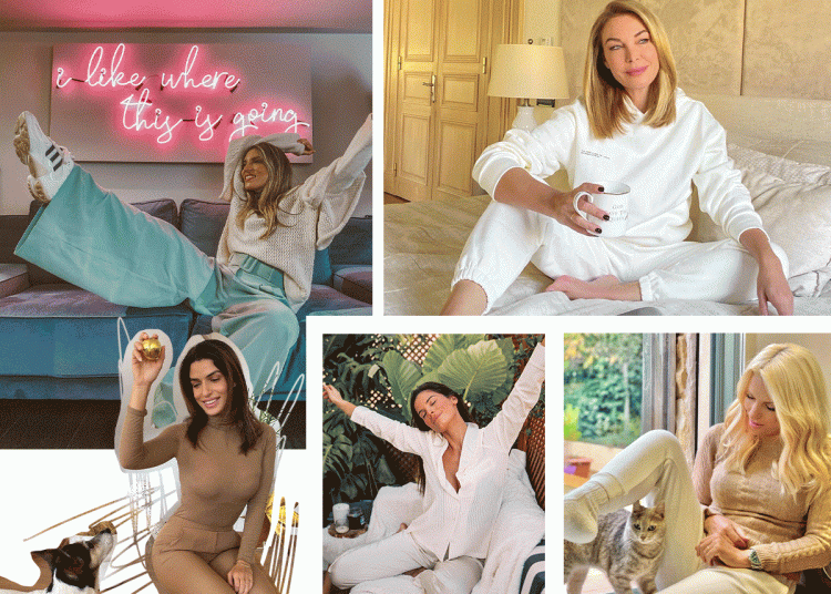 Ηome inspo: Tι φοράνε οι διάσημες Ελληνίδες μέσα στο σπίτι;