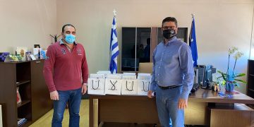 Δωρεά 10 tablets από την ξενοδοχειακή μονάδα Grecotel Riviera Olympia για τους μαθητές του Δήμου Ανδραβίδας-Κυλλήνης.