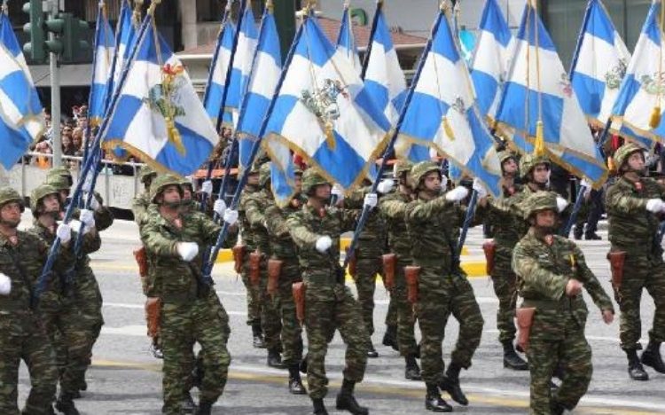 Κανονικά η στρατιωτική παρέλαση την 25η Μαρτίου