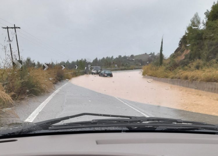 Προβλήματα από την κακοκαιρία στον Δήμο Αρχαίας Ολυμπίας