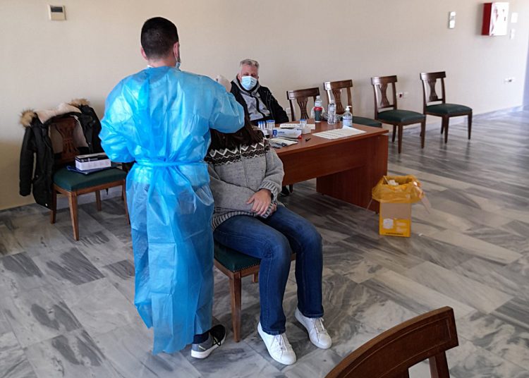 Ράπιντ τεστ Covid-19 την Τρίτη 30 Μαρτίου στην Αρχαία Ολυμπία