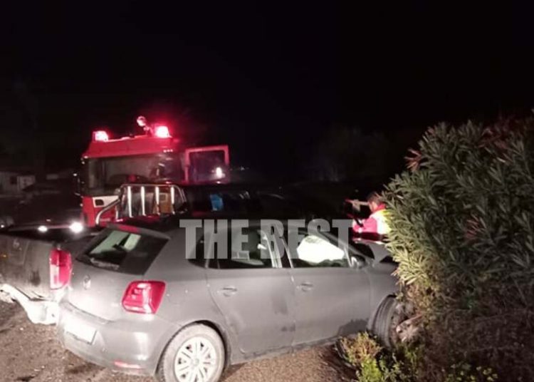 Καραμπόλα 4 οχημάτων στoν δρόμο καρμανιόλα Πατρών-Πύργου- Ένας τραυματίας – ΦΩΤΟ