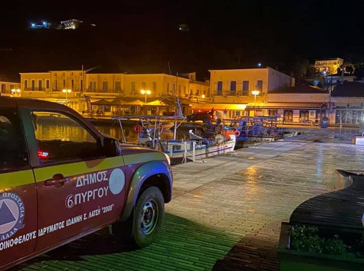 Απολυμάνθηκαν οι χώροι του λιμανιού Κατακόλου