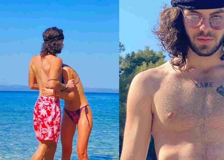 Άγγελος Λάτσιος : Ο γιός της Μενεγάκη με καλλονή στην παραλία