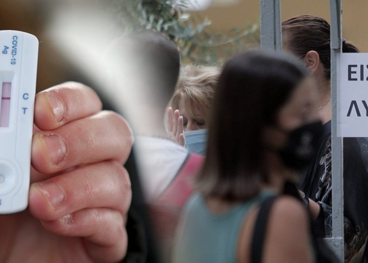 255.528 self test έχουν δηλωθεί στην πλατφόρμα – Ο αριθμός των θετικών