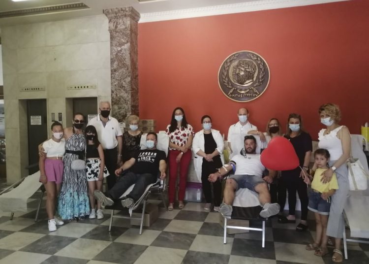 Με επιτυχία η τρίτη εθελοντική αιμοδοσία της Δημοτικής Αστυνομίας Πύργου Συγκεντρώθηκαν 26 φιάλες αίμα