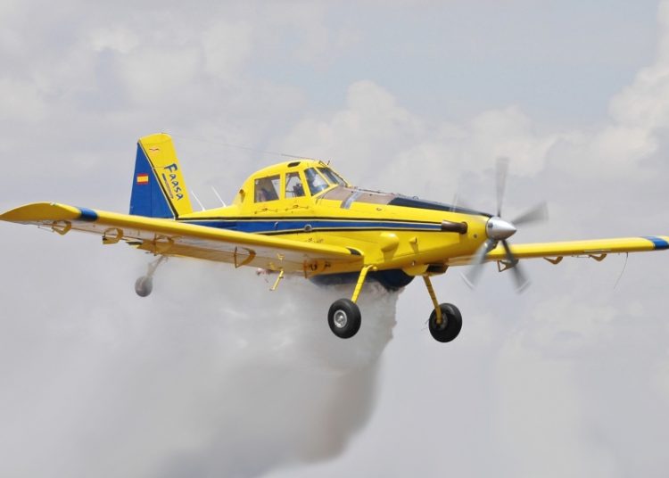 Ενισχυμένη στην αεροπυρόσβεση η Ηλεία με Air Tractor στην Ανδραβίδα
