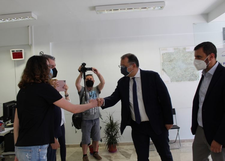 Επίσκεψη του Υφυπουργού Ψηφιακής Διακυβέρνησης Γ. Στύλιου