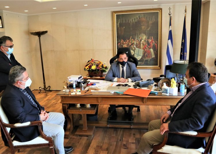 Θετικά μηνύματα από τη συνάντηση του Δημάρχου Πύργου Παν. Αντωνακόπουλου με τον Υπουργό Ανάπτυξης Άδωνι Γεωργιάδη