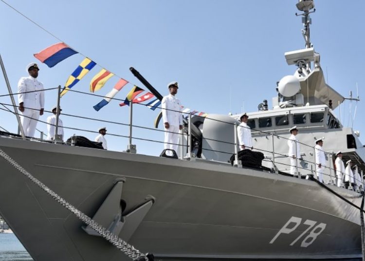 Κατάκολο: Η πυραυλάκατος «Καραθανάσης» έχει δέσει στο λιμάνι