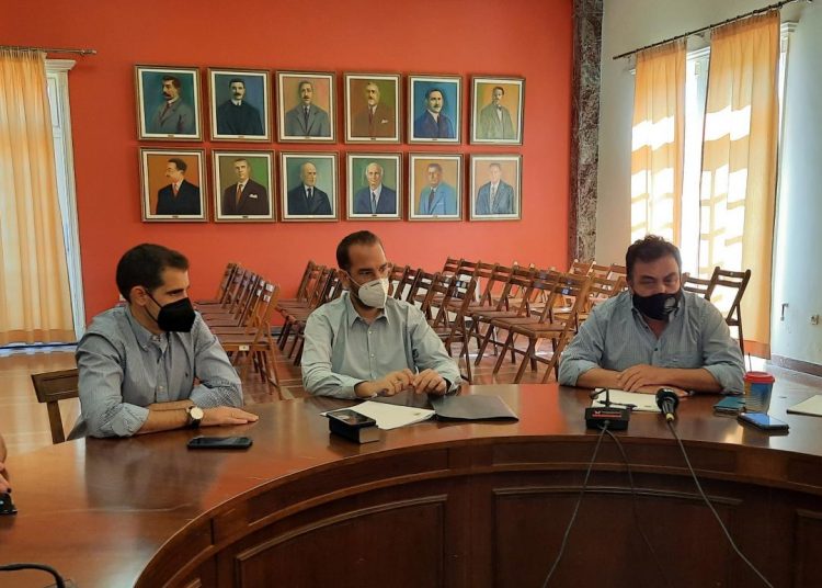 Συνάντηση εργασίας Δημάρχου Πύργου με τον Περιφερειάρχη Δυτικής Ελλάδας για την πορεία των μεγάλων έργων