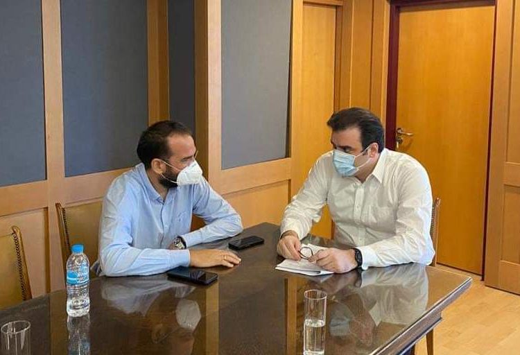 Συνάντηση του Περιφερειάρχη Ν. Φαρμάκη με τον Υπουργό Κ. Πιερρακάκη για τη νέα ψηφιακή εποχή της Δυτικής Ελλάδας