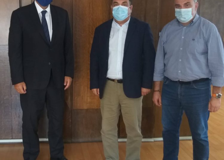 Συνάντηση του Δημάρχου Παναγιώτη Αντωνακόπουλου με τον Υπουργό Εσωτερικών Μάκη Βορίδη