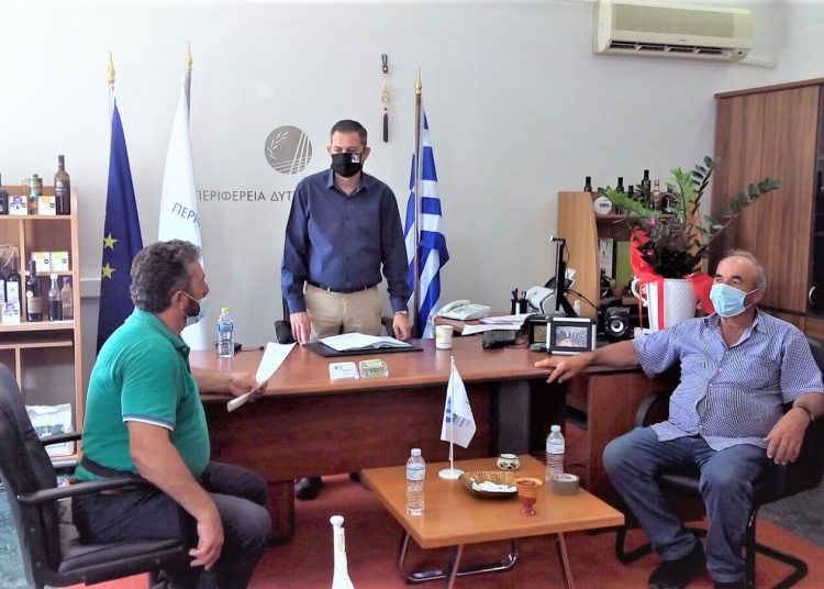 Συνάντηση Αντιπεριφερειάρχη Βασιλόπουλου με Αγροτικούς Συλλόγους Ηλείας