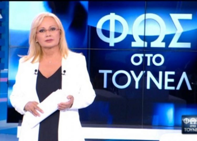 Η Αγγελική Νικολούλη στο Mega