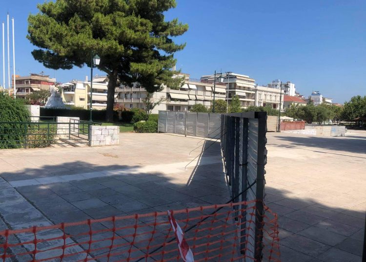 Πύργος: Έναρξη εργασιών του μεγάλου έργου ανάπλασης στο άνω μέρος της κεντρικής Πλατείας