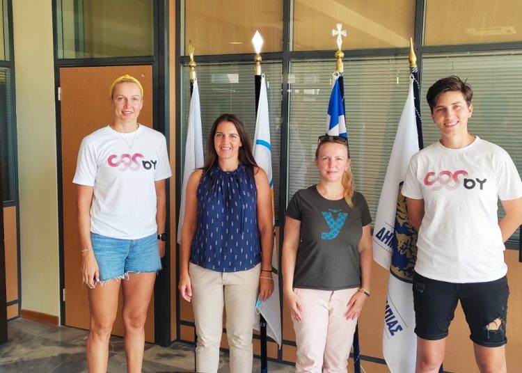 Στην Αρχαία Ολυμπία διεθνείς μπασκετμπολίστριες από τη Λευκορωσία