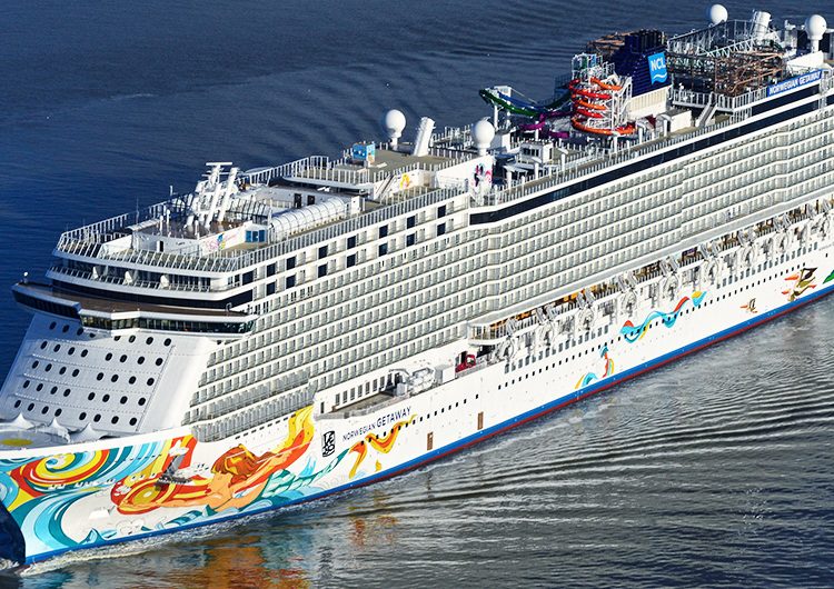 Κατάκολο: Ενδιάμεσος σταθμός επιβίβασης (interport) για το πλοίο Norwegian Getaway από Αύγουστο